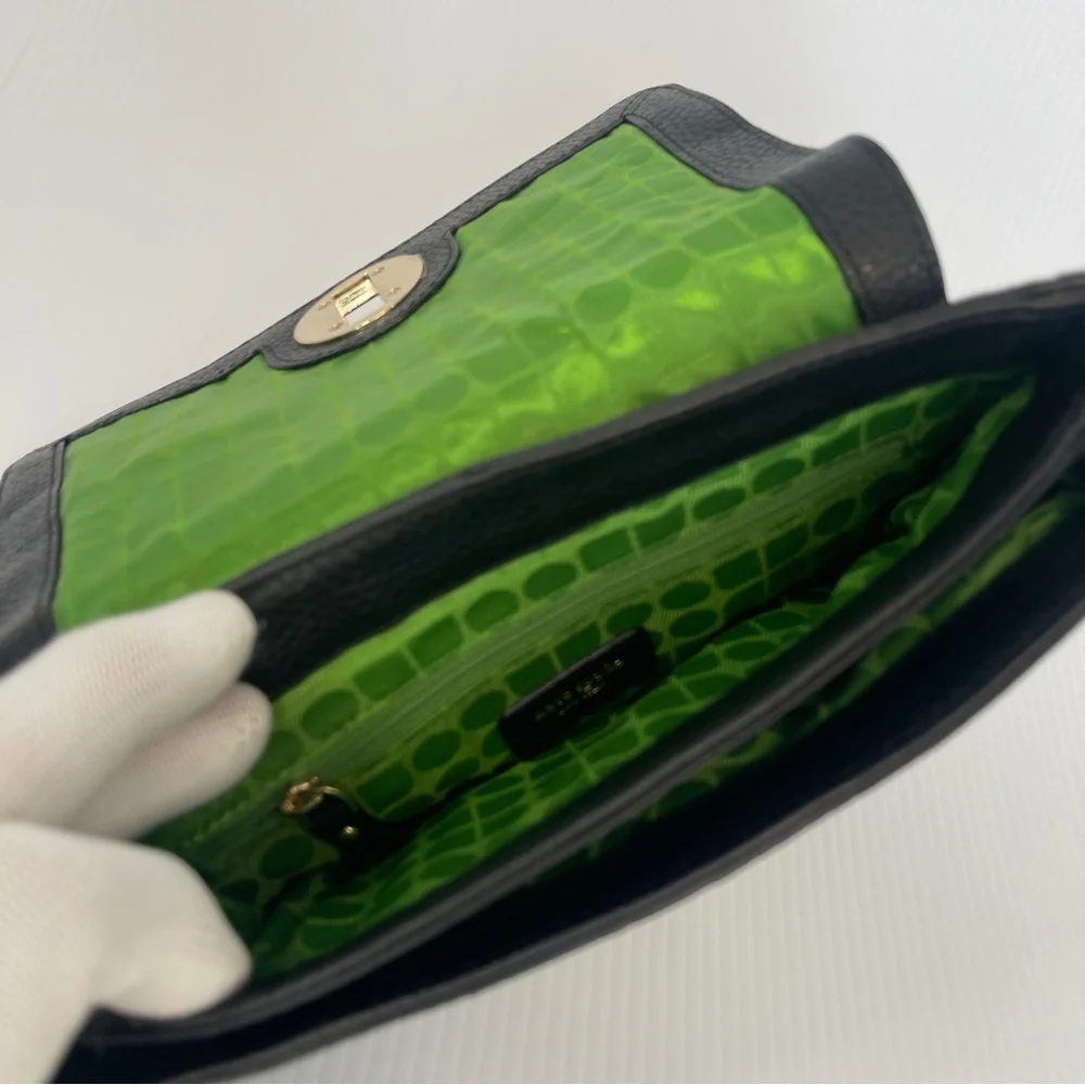 Kate Spade Black Leather Crossbody Bag - Picture 7 of 13